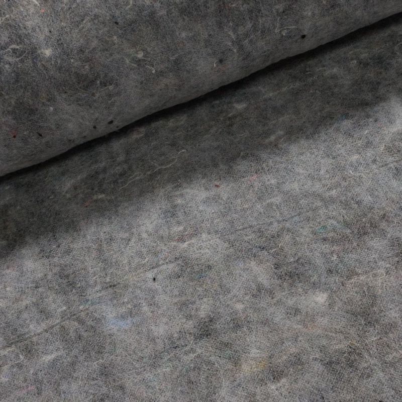 Rouno z dutého vlákna, vatelín KLIATEX, tmavý, š. 100cm, metráž (500g/m2, tloušťka cca 1-2cm)