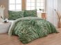 Povlečení Matějovský LILO, rostlinný motiv, zelené, bavlněný satén, digitál (více rozměrů)