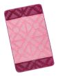 Koupelnová předložka BANY, GEOMETRIE RŮŽOVÁ (více rozměrů)