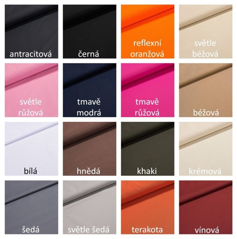 Potahová látka na sedací vaky / pytle, omyvatelná, OXFORD, š.160cm (více barev, látka v metráži)