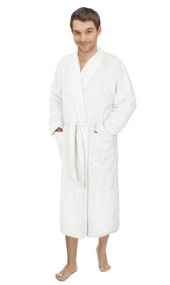 Župan FROTÉ 4825/001 bílý, bavlněné froté, pánský (více velikostí)