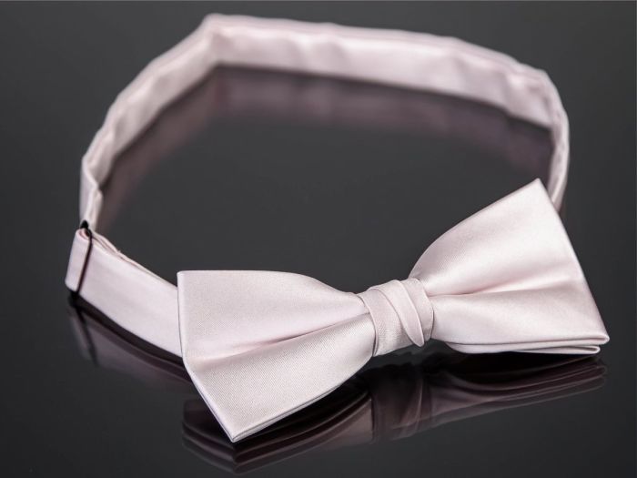 Motýlek pánský AMJ světle růžový MP005