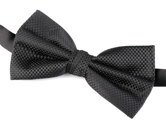 Motýlek pánský 720565/5 černý kostkovaný vzor