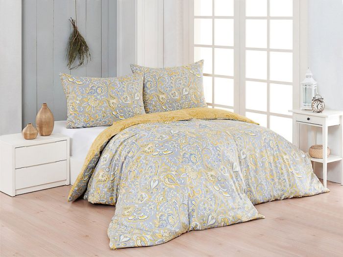 Povlečení Matějovský KASHMIR, květinové ornamenty, bavlněný satén (více rozměrů)