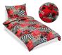 Dětské povlečení FORMULE ČERVENÁ, bavlna hladká, 140x200cm + 70x90cm 