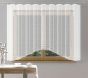 Žakarová kusová záclona CHRISTINA jednobarevná bílá, (více rozměrů)