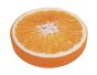 Sedák ORESTE POMERANČ, mikro, kulatý 38x7cm