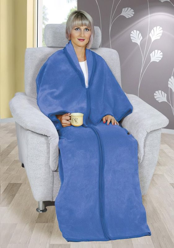 Televizní pytel KORALL MICRO, jednobarevný, modrý, 150x180cm