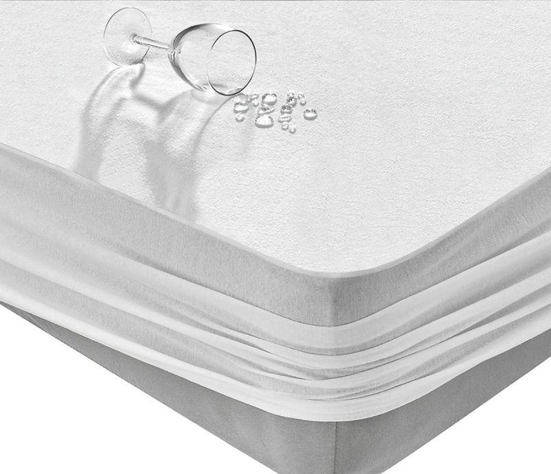 Jersey prostěradlo NEPROPUSTNÉ bílé (9 rozměrů)